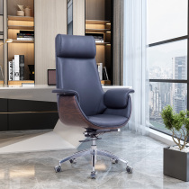 Boss chair Comfortable computer chair Leather big chair Live chair Office chair Household simple lifting president chair High back