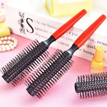 Round comb straight hair comb cylinder curling comb hair salon hair tool round comb curling iron