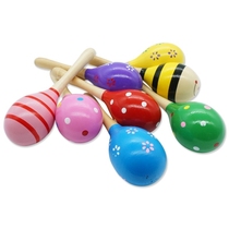 Sand Hammer Musical Instruments Professional Baby Chasing Training Toys Baby Early Childhood Grasp Small Sand Hammer Children Rattle Rattle