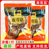 New Cargo Antler Mushrooms Dry Goods Net Weight 500g No Sulphur Special Class Bacteria Soup Stir-fried Meat with Mushrooms Ancient Fields Crunchy Mushrooms