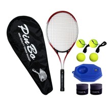 Tennis racket single training set adult double universal male and female beginners novice practice student elective course