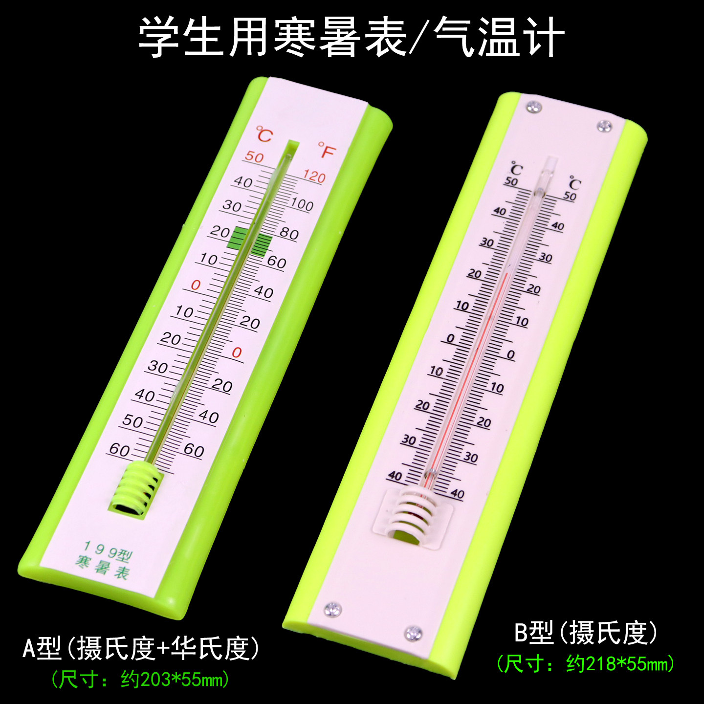 寒暑表教学用推荐｜小学科学实验必备，精准温度学习神器-旅游-淘宝好物网