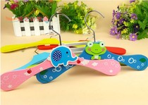Cartoon Pet Hanger Special Pure Wooden Cat Dog Clothes Small Hanger Teddy Dog Clothing Model Stand