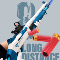 Simulation shell throwing s686 shotgun childrens toy soft bullet gun awm boy world light weapons training soft egg gun