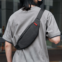 New Fashion Ins Chest Bag Men Personality Diagonal Satchel Casual Sports Backpack Multifunction pocket Light Mens Pack