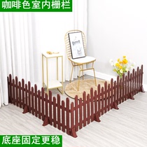 Plastic fence fence flower bed idyllic small fence outdoor courtyard indoor White Outdoor kindergarten Christmas decoration