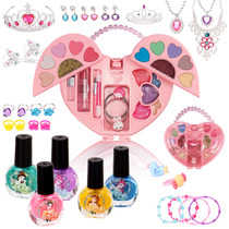 Girls toy bag Princess crossbody bag Simulation makeup jewelry Childrens house Korean version of the girl birthday gift