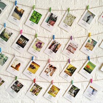 Wall photo album Wall creative birthday layout Photo Wall photo frame combination family portrait kindergarten decoration growth design