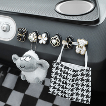 Pentarhomb Macro Light Mini Car Small Hook Fruit Panda Car Inside Hook BYD Dolphin Seagull Interior Retrofit