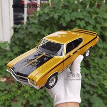 Original plant 1 18 1970 bek BUICK GSX Muscle Car Alloy Old Lord Car Model