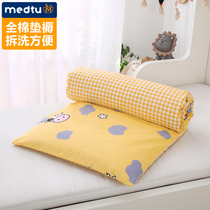 Pure cotton newborn baby mattress cushion for childrens garden bed cotton cushion for childrens baby bedding sleeping mat