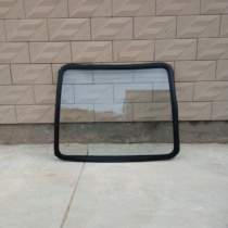 Electric tricycle front windshield tempered glass express car glass simple carport tempered glass motorcycle front stop