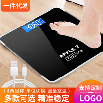 Jinmiao usb rechargeable electronic weighing scale household adult health precision human scale small weighing meter