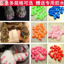Pet nail cover anti-scratch set dog cat nail set Cat Dog Claw cover anti-cat catch Teddy nail cover