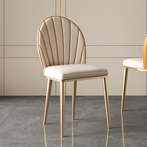 BSYL-light luxury dining chair home restaurant chair 153 vertical line Chair