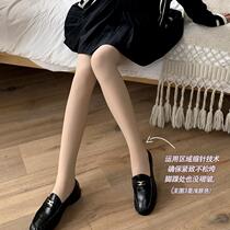 Pressure anti-hook mercerized leg artifact female autumn and winter nude thin leg non-slip elastic pantyhose Spring and Autumn wear high waist