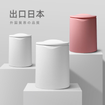 Trash bin living room with cover bedroom luxury household toilet kitchen large capacity wastebasket cylinder press type