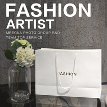 Womens clothing store bag paper bag tote bag custom printed logo high-grade clothes gift shopping bag custom