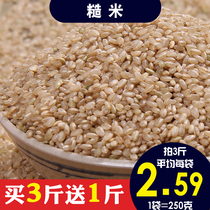 Brown rice 500g new rice brown rice germ brown rice gruel brown rice gruel rice fitness Miscellaneous grain rice brown rice