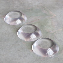 Transparent silicone anti-collision sticker household door handle mat door rear cabinet door anti-knock wall sticker refrigerator anti-collision artifact door sticker