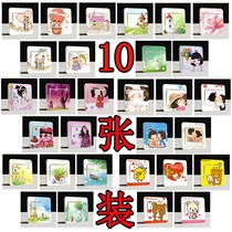 Switch stickers 20 Adorable Cartoon Fields Garden Creative Home Wall Trim Socket Patch Protective Sleeves