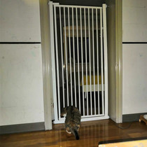 Suitable for dog cat fence door bar custom to block pet stairway guardrail child safety isolation door free