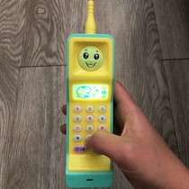 Childrens phone toy mobile phone Music puzzle simulation landline mobile phone Infants and young children 0-3 years old can bite and prevent saliva