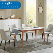 lazboy music Zubao modern simple dining table dining chair light luxury combination matching furniture one table four chairs dining table furniture