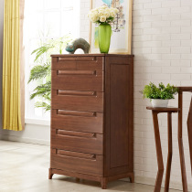Light Six Drawers Cabinet 858-47016-84 New Chinese Vintage Modern Minimalist Fashion 100 Hitch Living Room Restaurant Bedroom