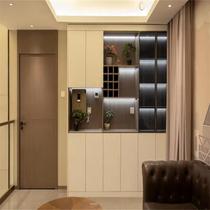 Jin Simus whole house custom official website Wanhua Hecang board modern simple sideboard