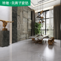 Special negative ion fashion gala gray negative ion floor tile indoor living room kitchen bedroom background wall) Xia Gang