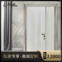 Xingyue Shen steel wood armored door villa door double door solid wood armored door entry door security door customization