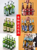 Shelf carrying basket beer rack beer rack beer rack beer rack beer display rack beer artifact