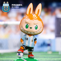 Official merchandise for the Argentine national team) BUBU Series Blind Box Toys Massey Soccer Fans Tide Play