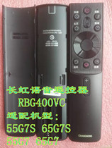 Brand new original Changhong voice remote control RBG400VC fit model 55G7S 65G7S 55G7 65G7