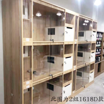 Solid wood three-story cat villa cat cage Cat nest Cat display cabinet Breeding cage Foster cage Cat delivery room cat house