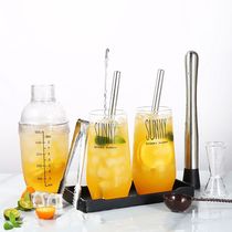 Hand lemon tea tools Shaker cup crushed popsicle Hand milk tea mixing cup Beating lemon tea cup mixing cup Home