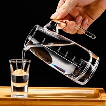 Liquor wine distributor hotel special bar wine measuring device white glass measuring glass red wine 2 two pour 100 ml foreign wine