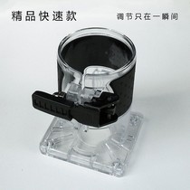 Trim machine base modification small Gong machine Big closed edge press-in square woodworking small Luo machine shell universal seam machine