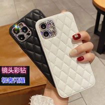 Luxury flash Diamond for Apple 12 new mobile phone case iPhone11 all-inclusive lens xs Net red goddess 12Pro max fragrant wind ringge xr skin pattern anti-drop 7 protective cover 8p premium