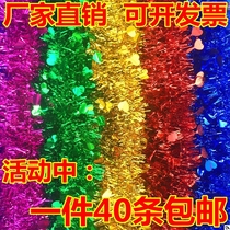 Waves color wedding wedding tie room decoration six one ribbon pull flower sequins outdoor bar marriage