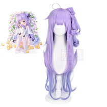 (Su Mu) Blue Route unicorn cos wig animation game cheongsam cosplay spot