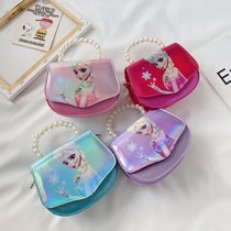 Frozen Girls bag 2021 new fashion Aisha princess childrens messenger bag cute little girl handbag