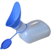 Unisex urinal thickened plastic urinal Urinal pot Elderly night pot Female connector Urinal bag Car portable