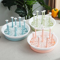 Bottle drying rack baby bottle cleaning drying rack infant water cup drying rack baby bottle drain storage rack