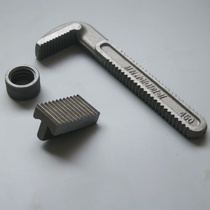 Heavy duty set pipe pliers accessories Hook Head bottom tooth plate nut hook 7 head tooth block screw pipe clamp