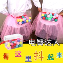 Rooster laying egg game props table tennis small motor electric hip human shaking indoor Creative Electric