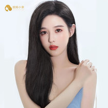 Wigg piece additional hair volume fluffy pad hair reissue female summer three-piece traceless full real person hair real hair pick