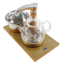 Mingzao square stove electric tea stove automatic water and electricity kettle smart household glass kettle pumping tea set