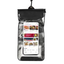 Mobile phone waterproof bag can be put into the headset large touch screen diving cover rider Mei group waterproof cover